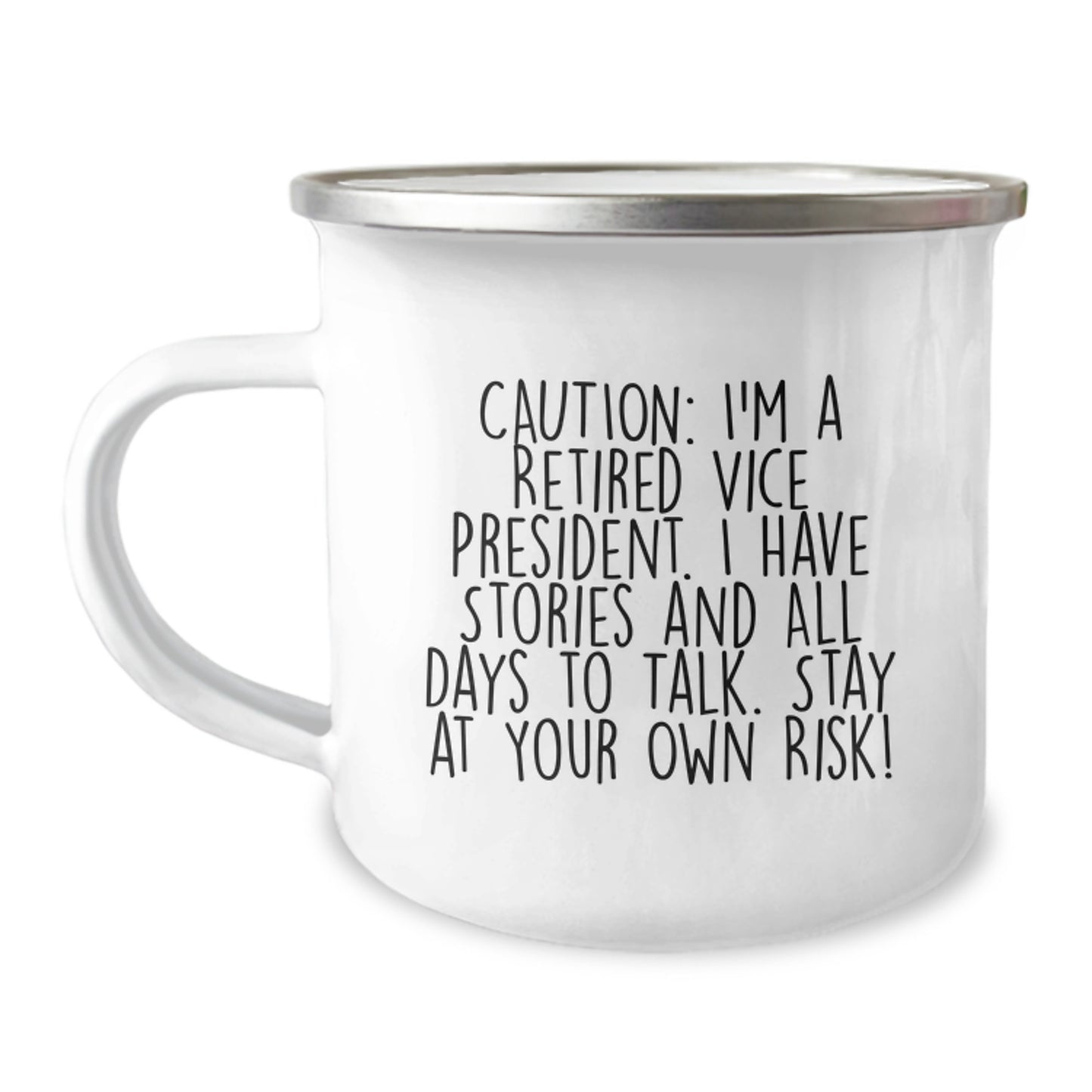 Funny Vice President Humor Gifts from Friends and Family for Men Women Christmas Unique Mugs - Retired Vice President Stories - Image 1