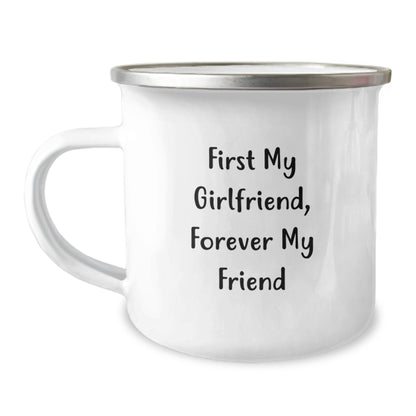 Funny Camping Mug Gifts from Men - Perfect Sweetheart Christmas Unique Gifts for Her, First My Sweetheart, Forever My Friend, Encouragement Mugs for Women - Image 1