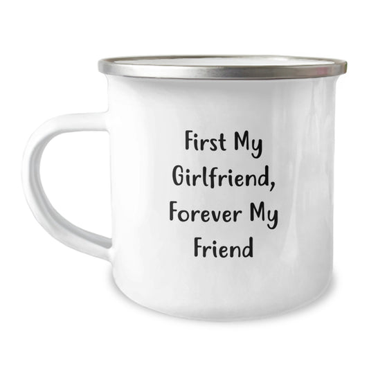 Funny Camping Mug Gifts from Men - Perfect Sweetheart Christmas Unique Gifts for Her, First My Sweetheart, Forever My Friend, Encouragement Mugs for Women - Image 1