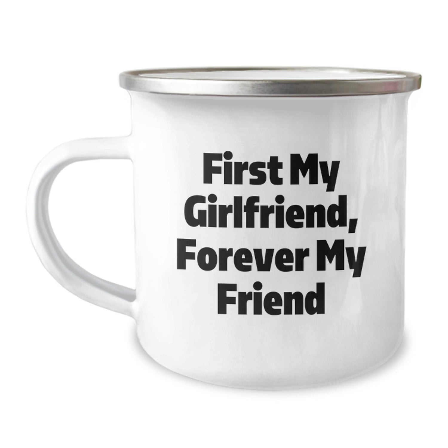 Funny Quotes Sweetheart Gifts from Men to Sweetheart - Camping Mug for Sweetheart - First My Sweetheart, Forever My Friend Christmas Unique Gifts - Image 1