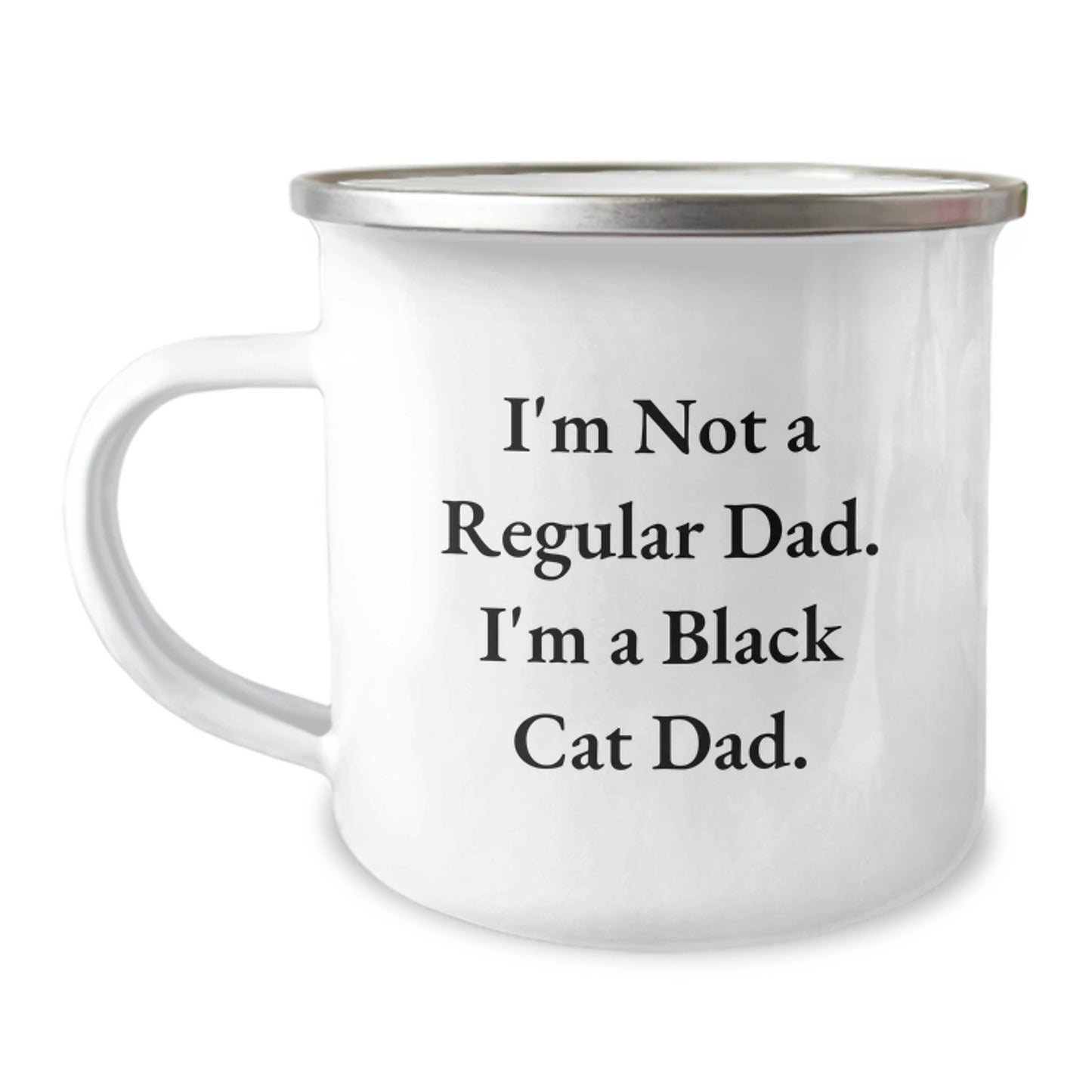 Funny Black Cat Dad Gifts from Men to Friends for Christmas Unique Presents - Image 1