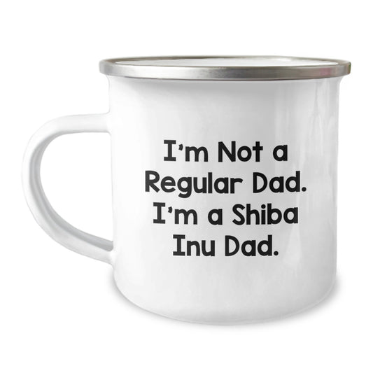 Funny Shiba Inu Dog Camping Mug Gifts from Dad to Shiba Inu Lover This Christmas Unique - Image 1