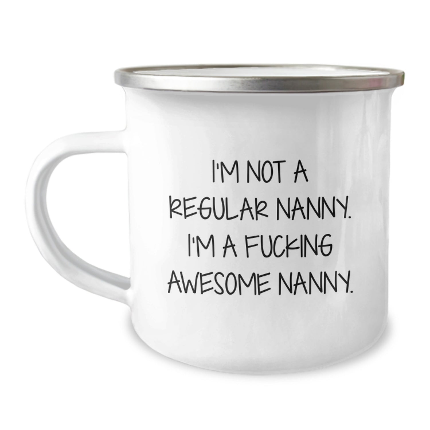 Funny Nanny Gifts from Family - I'm A F--king Awesome Nanny Christmas Unique Mugs for Women, Funny Camping Mugs for Nanny, Funny Nanny Mugs, Camping Mugs, Nanny Gifts - Image 1