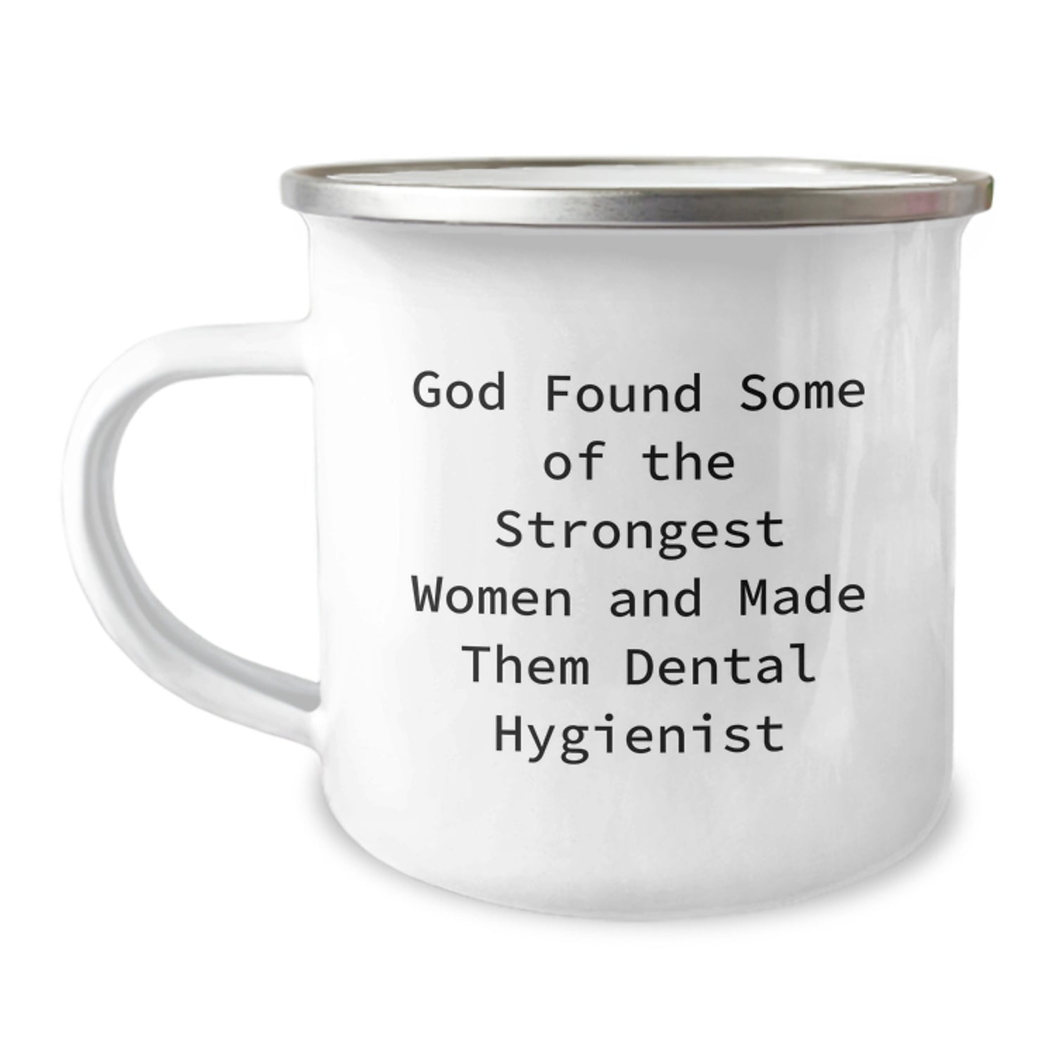 Funny Dental Hygienist Gifts from Men, Unique Christmas Unique Gifts for Dental Hygienist Women, Camping Mug - Image 1