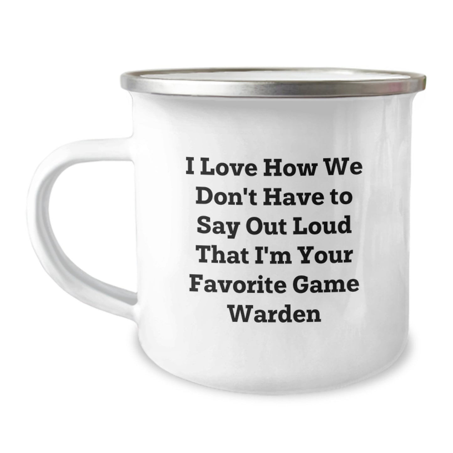 Funny Game Warden Gifts for Men, Unique Camping Mug, Christmas Unique Presents from Friends and Family - Image 1
