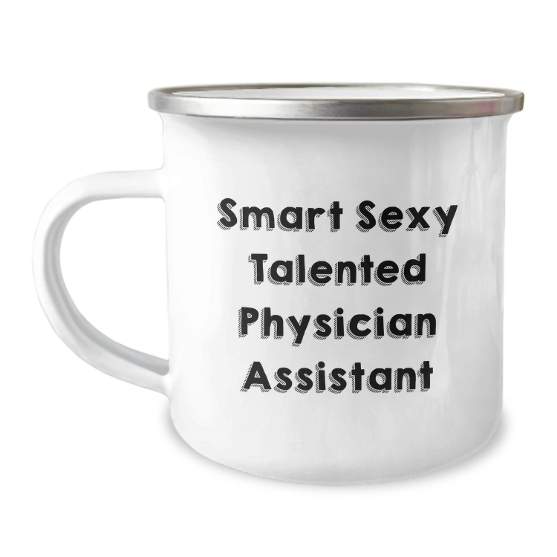 Funny Physician Assistant Gifts for Friends, Christmas Unique Mugs from Coworkers to Men with 'Smart Sexy Talented Physician Assistant' Quote - Image 1
