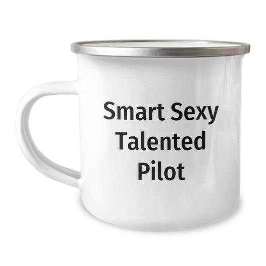 Smart Sexy Talented Pilot Gifts for Him Christmas Unique Presents from Friends Family - Image 1