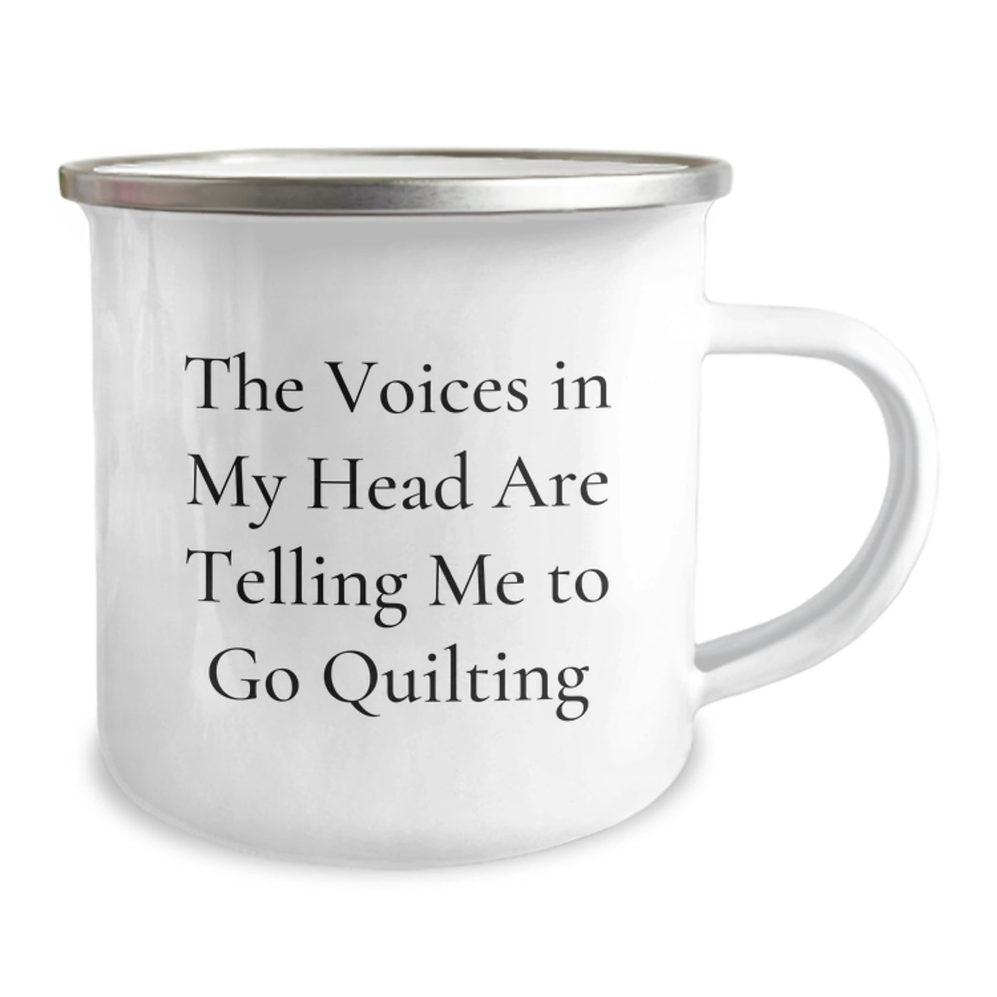 Quilting Inspiration Funny Camping Mug Gifts from Men to Women Friends for Christmas - Image 2