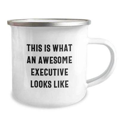 Funny Executive Gifts for Men - This Is What An Awesome Executive Looks Like Camping Mug, Unique Christmas Unique Gifts from Family to Executive - Image 2