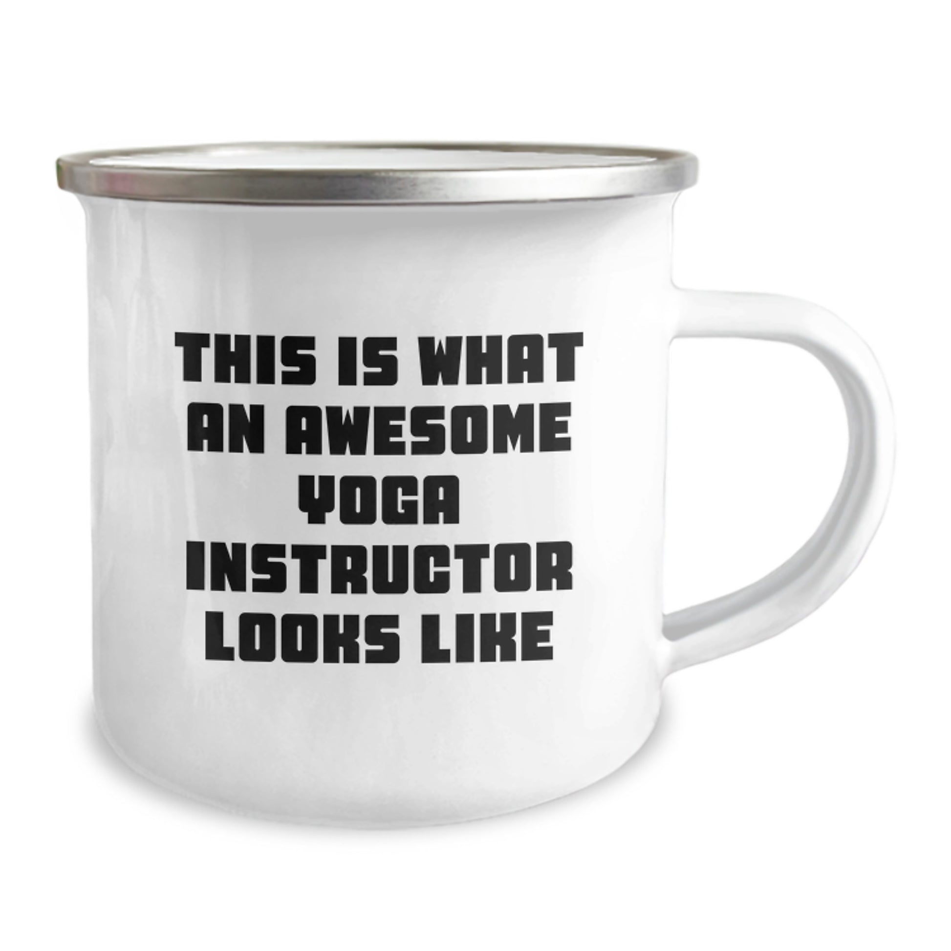 Funny Gifts for Yoga Instructor, Christmas Unique Mugs for Men, Camping Mug by Friends - This Is What An Awesome 'Yoga Instructor' Looks Like - Image 2