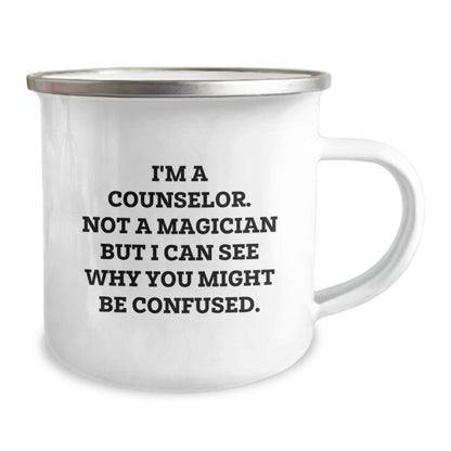 Funny Counselor Gifts from Friends for Counselor - I'm A Counselor, Not A Magician But I Can See Why You Might Be Confused - Christmas Unique Gifts - Image 2
