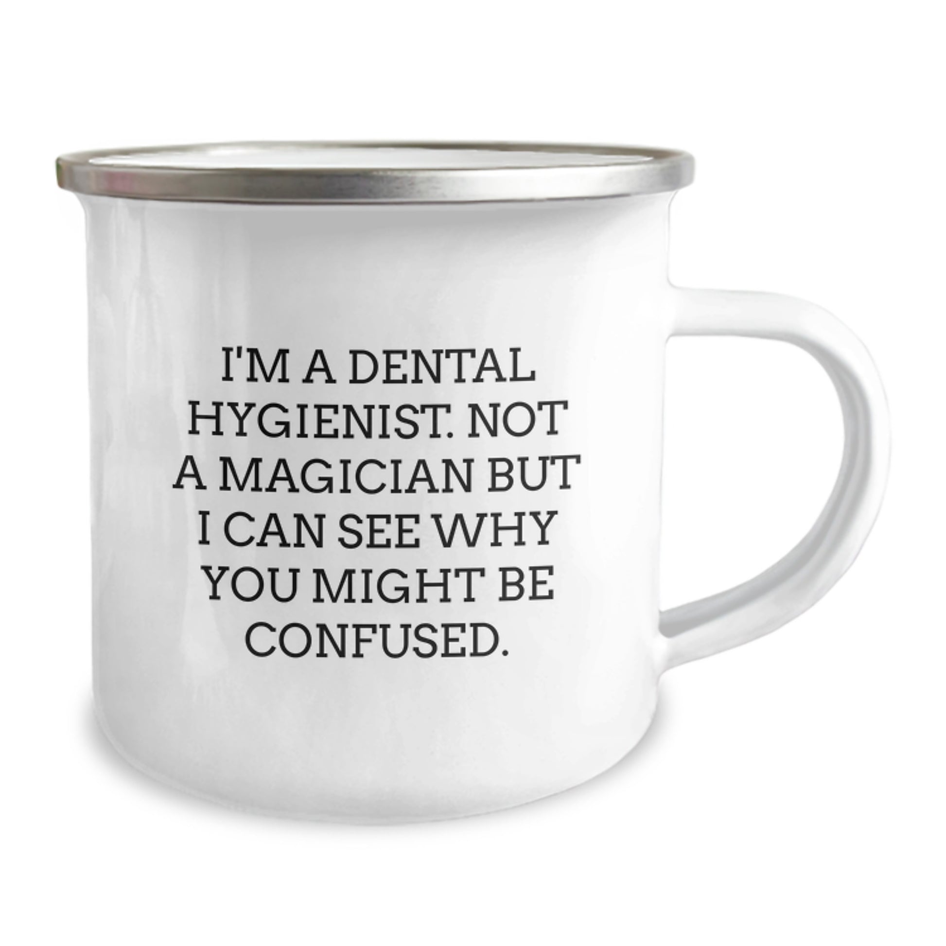 Funny Dental Hygienist Gifts - Camping Mug for Friends and Family - Merry Christmas Unique Presents from Men and Women - Image 2