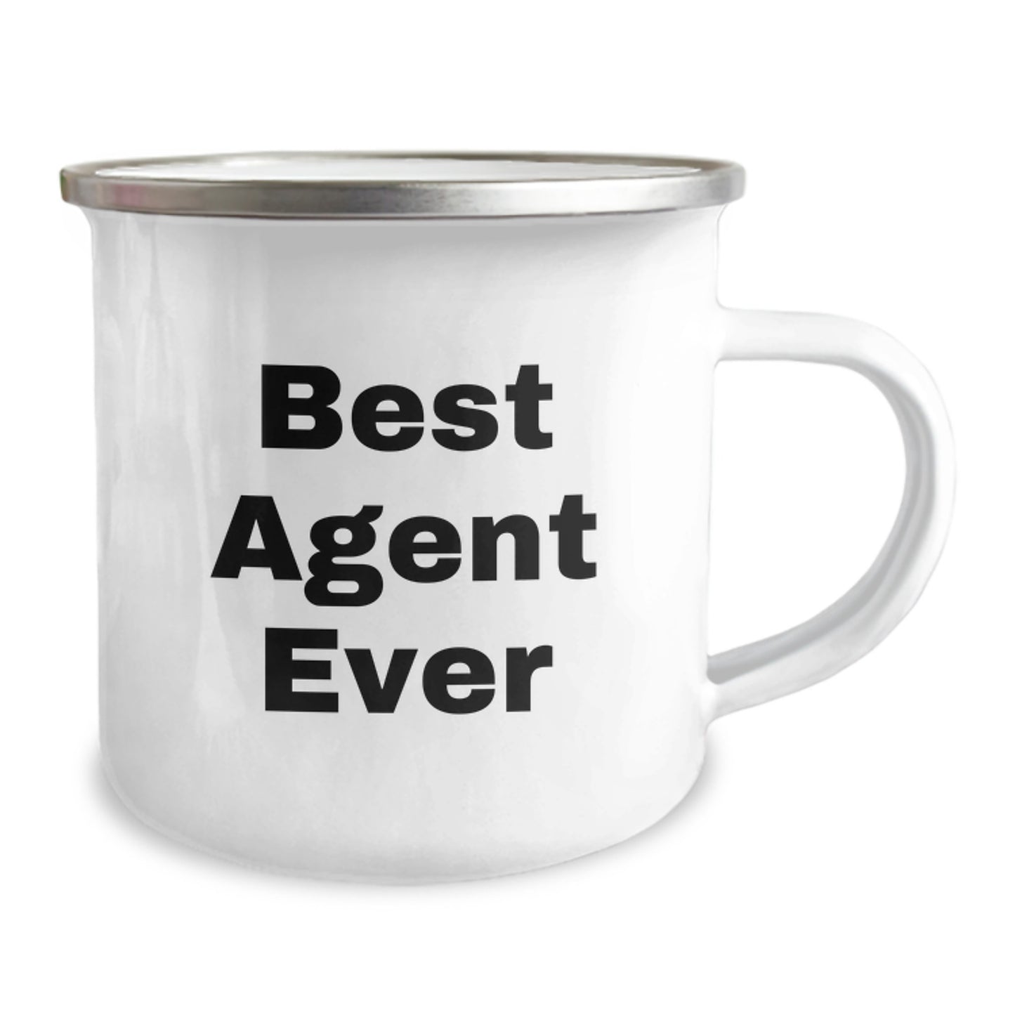 Funny Agent Gifts from Friends - Best Agent Ever Camping Mug for Men, Unique Christmas Unique Gifts for Agent, Agent Coffee Mug - Image 2