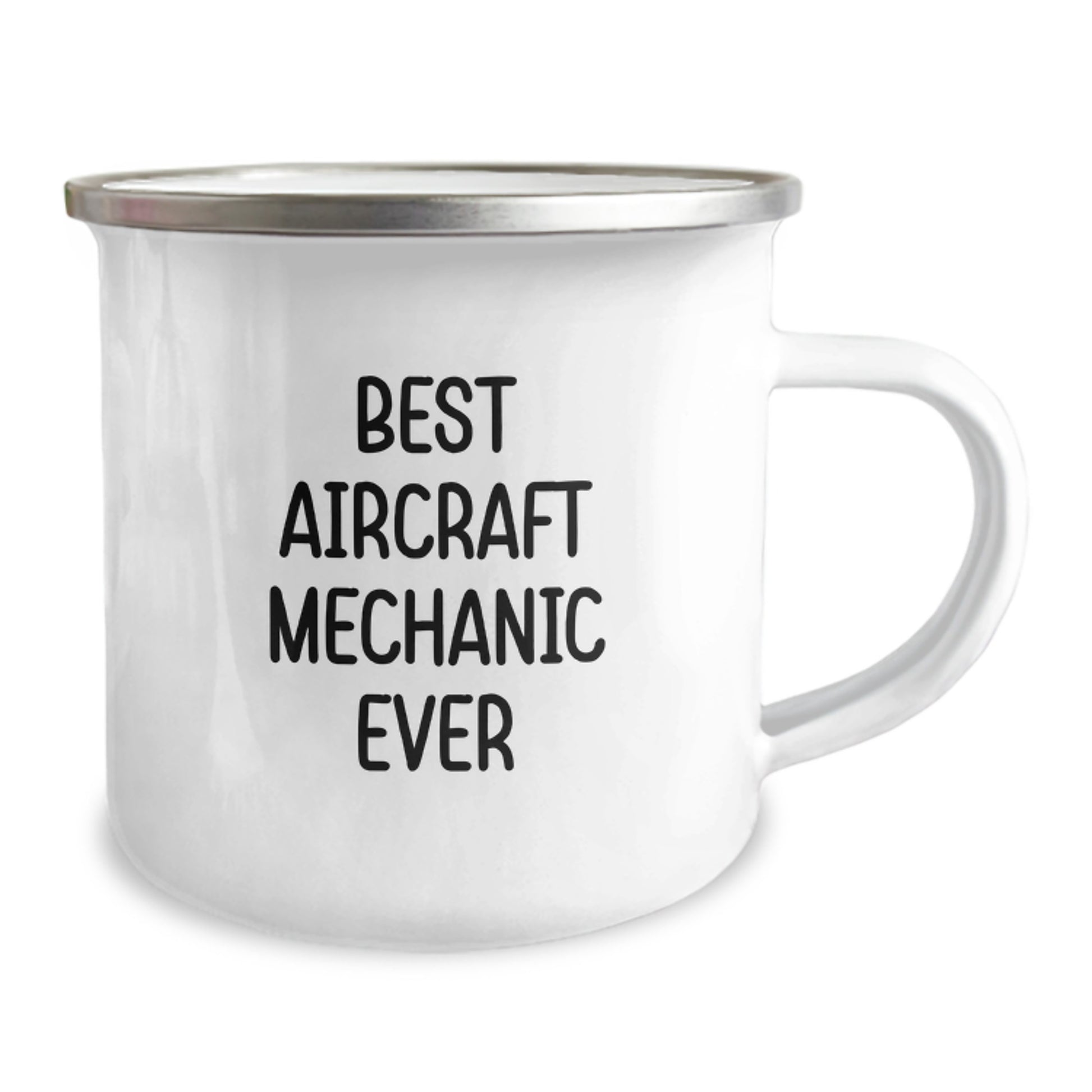 Funny Gifts from Friends for Best Aircraft Mechanic Ever, Unique Christmas Unique Gifts for Aircraft Mechanic, Camping Mug for Men, Stainless Steel with Enamel Finish - Image 2