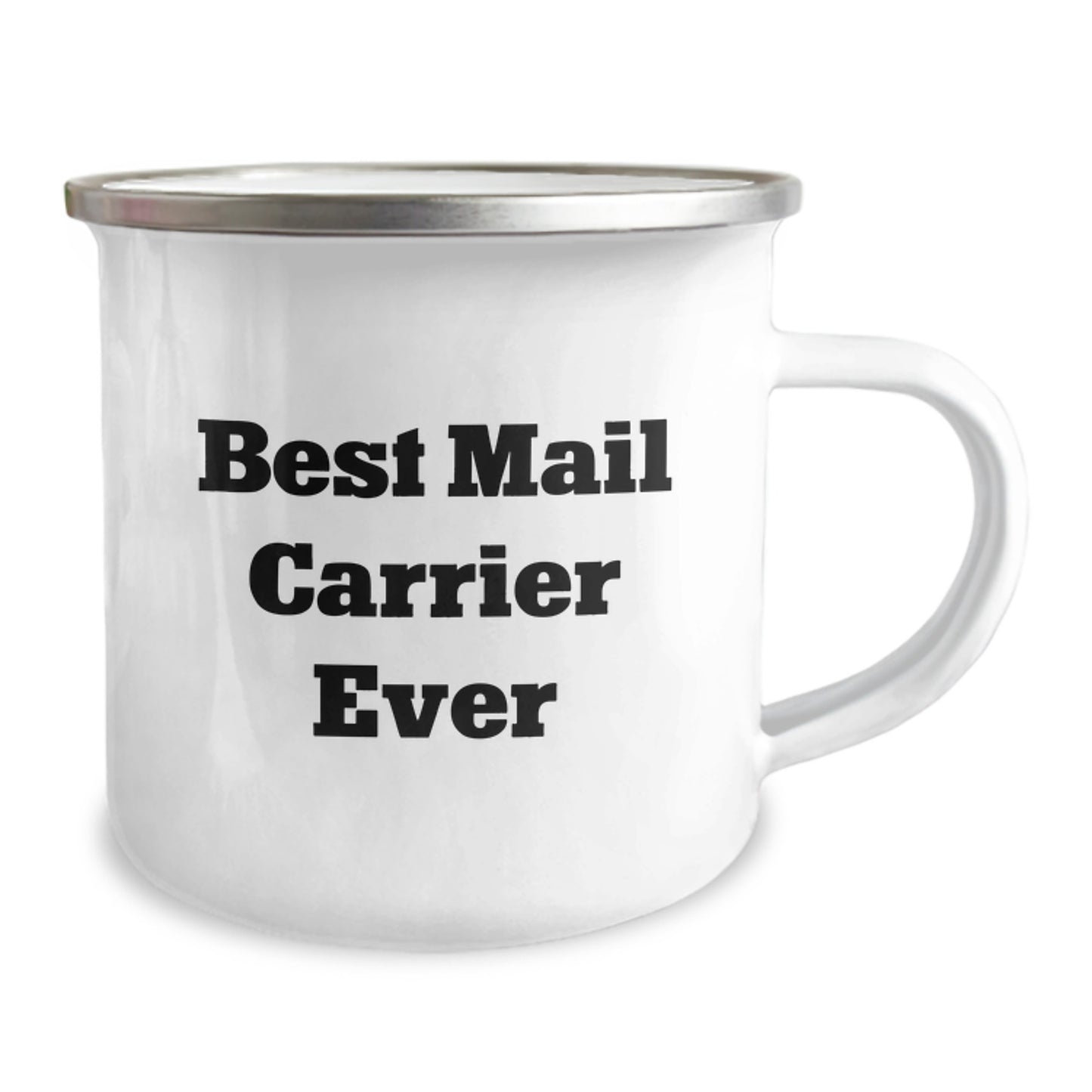 Funny Mail Carrier Gifts for Men, Women, Friends - Camping Mug 'Best Mail Carrier Ever' - Christmas Unique Gifts from Family - Image 2