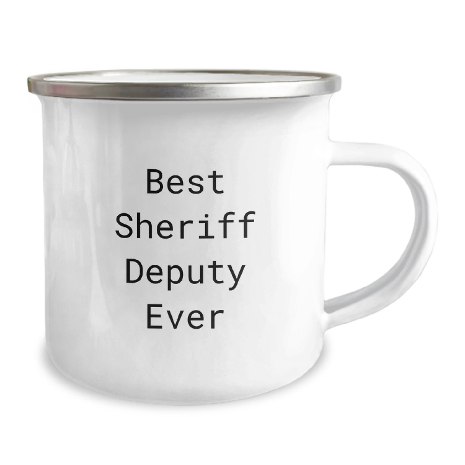 Sheriff Deputy Gifts from Friends - Best Sheriff Deputy Ever Quote - Camping Mug for Graduation Unique Gifts - Image 2