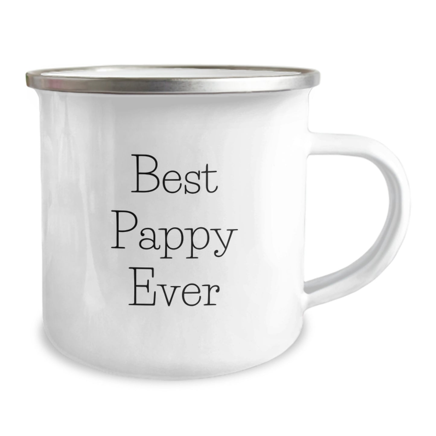 Funny Pappy Gifts from Family, Best Pappy Ever Camping Mug for Men, Unique Christmas Unique Gifts for Men's Pappy, Funny Quote Camping Mug - Image 2
