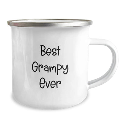 Funny Grampy Gifts from Family for Men - Best Grampy Ever Camping Mug, Christmas Unique Gifts - Image 2