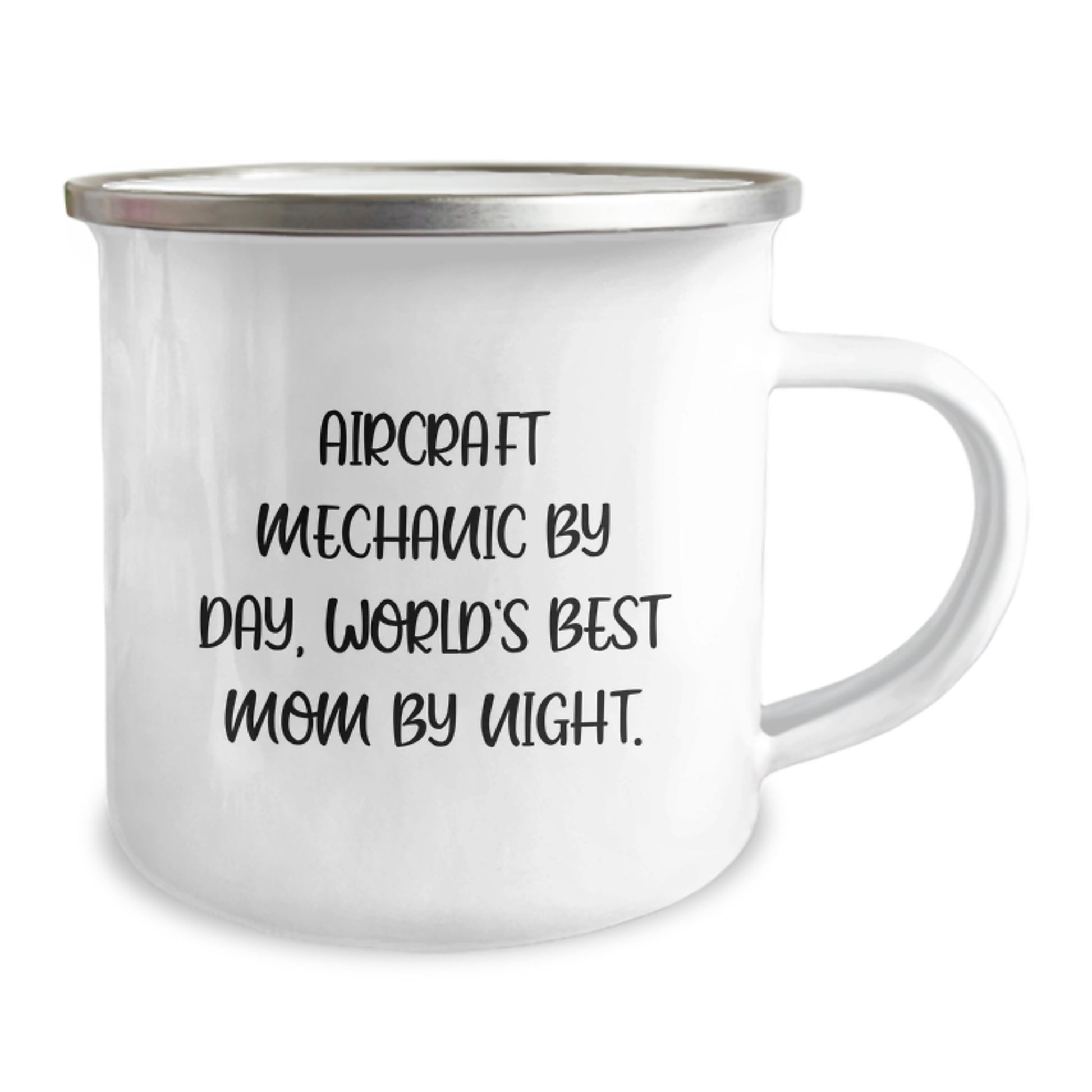 Funny Aircraft Mechanic Gifts from Men to Daughter, Unique Christmas Unique Gifts for Aircraft Mechanic Mom, Camping Mug Stainless Steel - Image 2