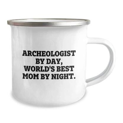 Funny Archeologist Gifts for Mom Christmas Unique Mugs from Husband, Perfect for Camping Outdoor Adventures - Image 2