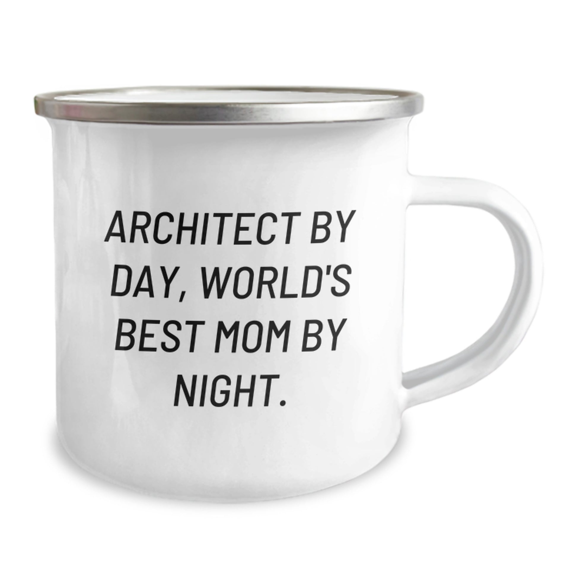 Architect Humor Christmas Unique Gifts from Mom to Architect Son - Architect Camping Mug - Image 2