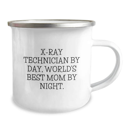 X-Ray Technician Gifts for Graduation - Funny Camping Mug from Mom to Daughter - Image 2
