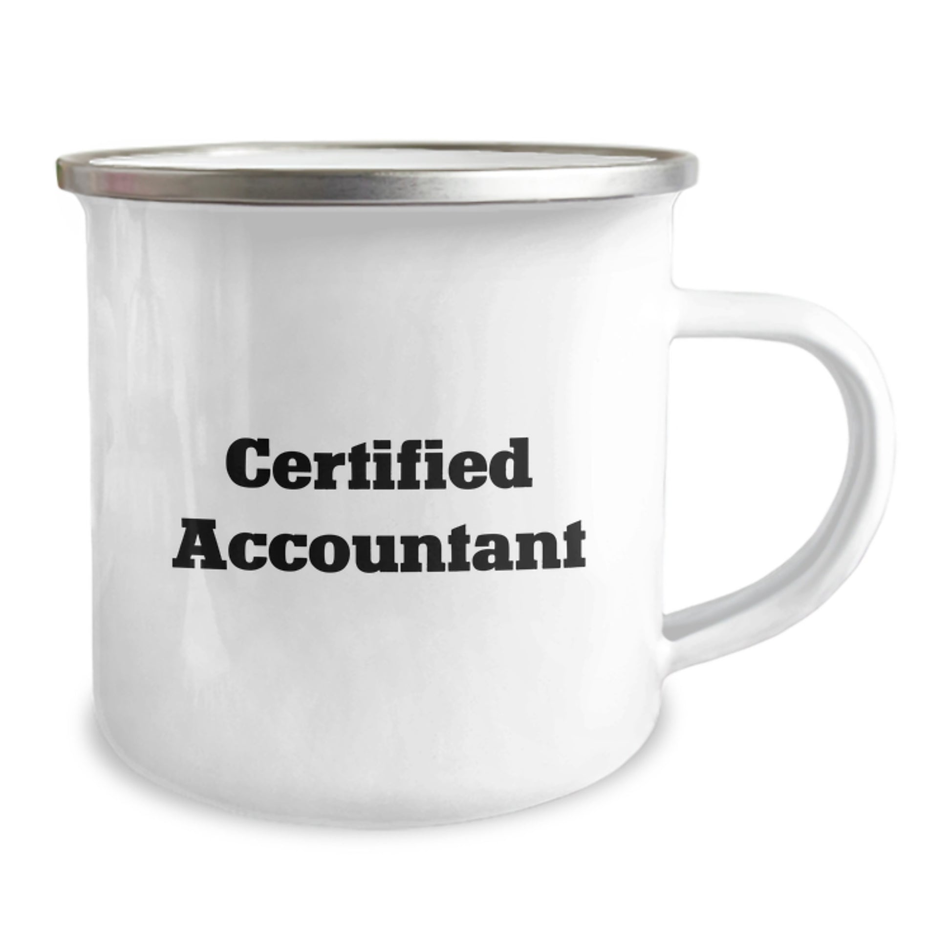 Funny Certified Accountant Gifts from Friends for Graduation Camping Mug, Accountant Mug with Inspirational Quote, Unique Gift for Accountant Men or Women - Image 2