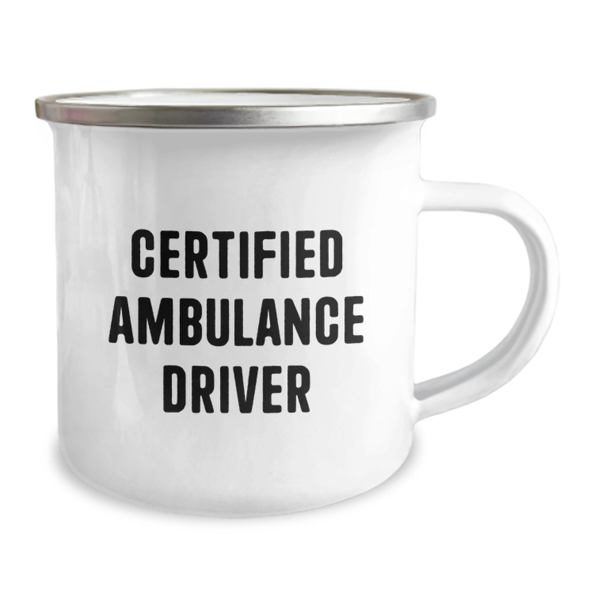 Ambulance Driver Gifts for Ambulance Drivers - Funny 'I'm Not a Doctor but I Drive an Ambulance' Camping Mug, Gifts from Mom for Ambulance Driver Men, Ambulance Driver Christmas Unique Gifts - Image 2