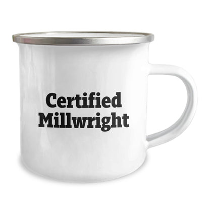 Funny Millwright Gifts from Friends for Certified Millwright Men, Unique Christmas Unique Gifts for Millwright Lovers, Funny Camping Mug for Millwright - Image 2