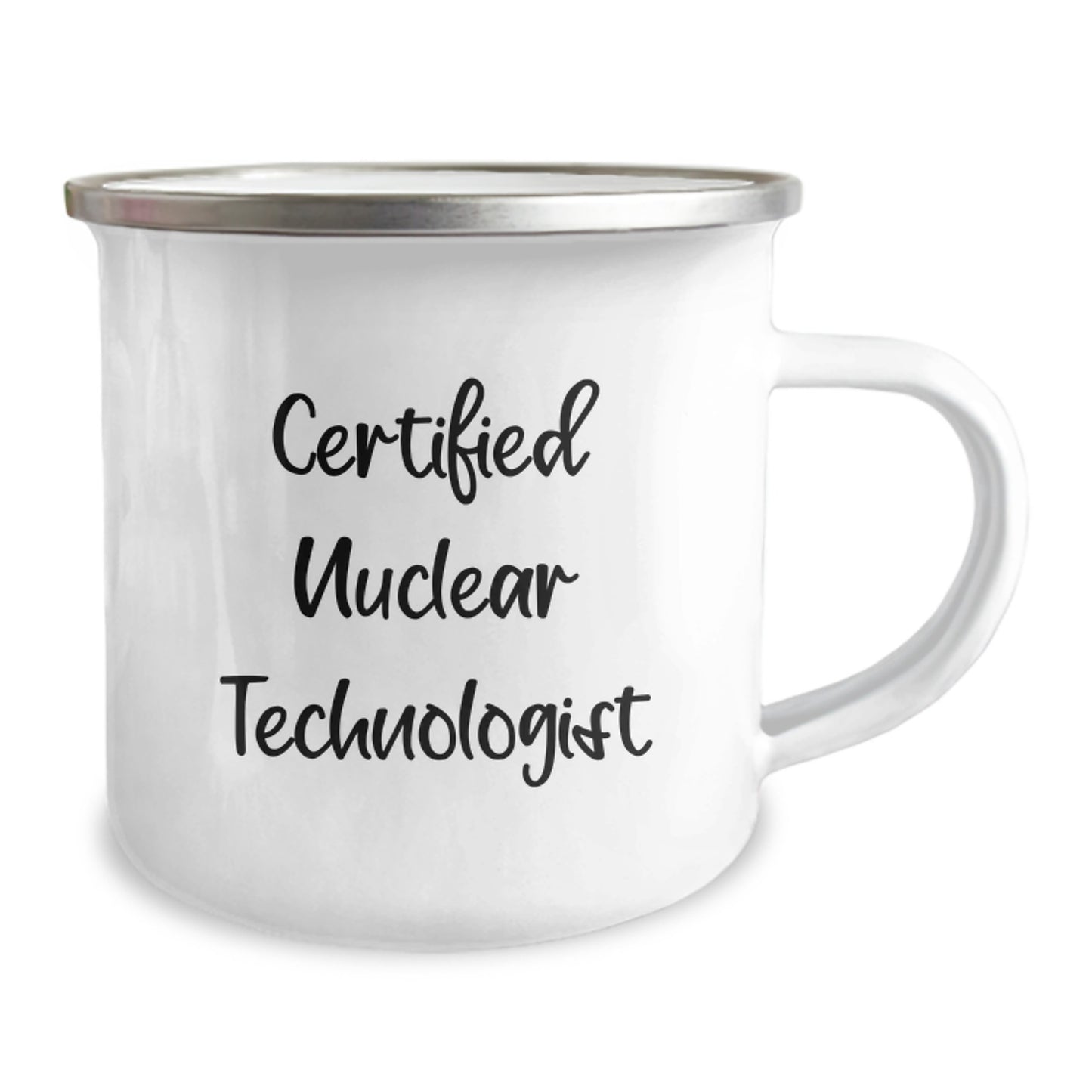 Funny Gifts from Friends, Nuclear Technologist Mugs with Certified Nuclear Technologist Quote, Camping Mug Perfect for Christmas Unique Gifts for Men, Women, Coworkers, Family - Image 2