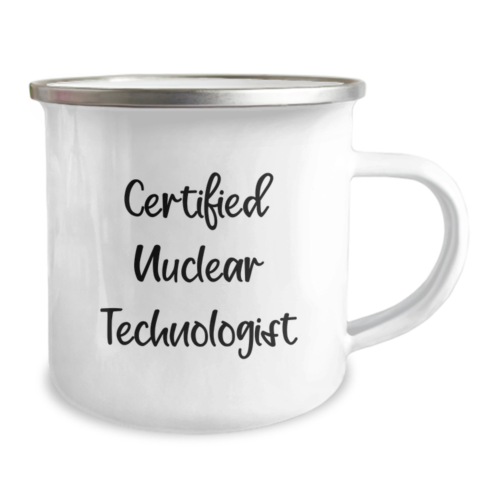 Funny Gifts from Friends, Nuclear Technologist Mugs with Certified Nuclear Technologist Quote, Camping Mug Perfect for Christmas Unique Gifts for Men, Women, Coworkers, Family - Image 2