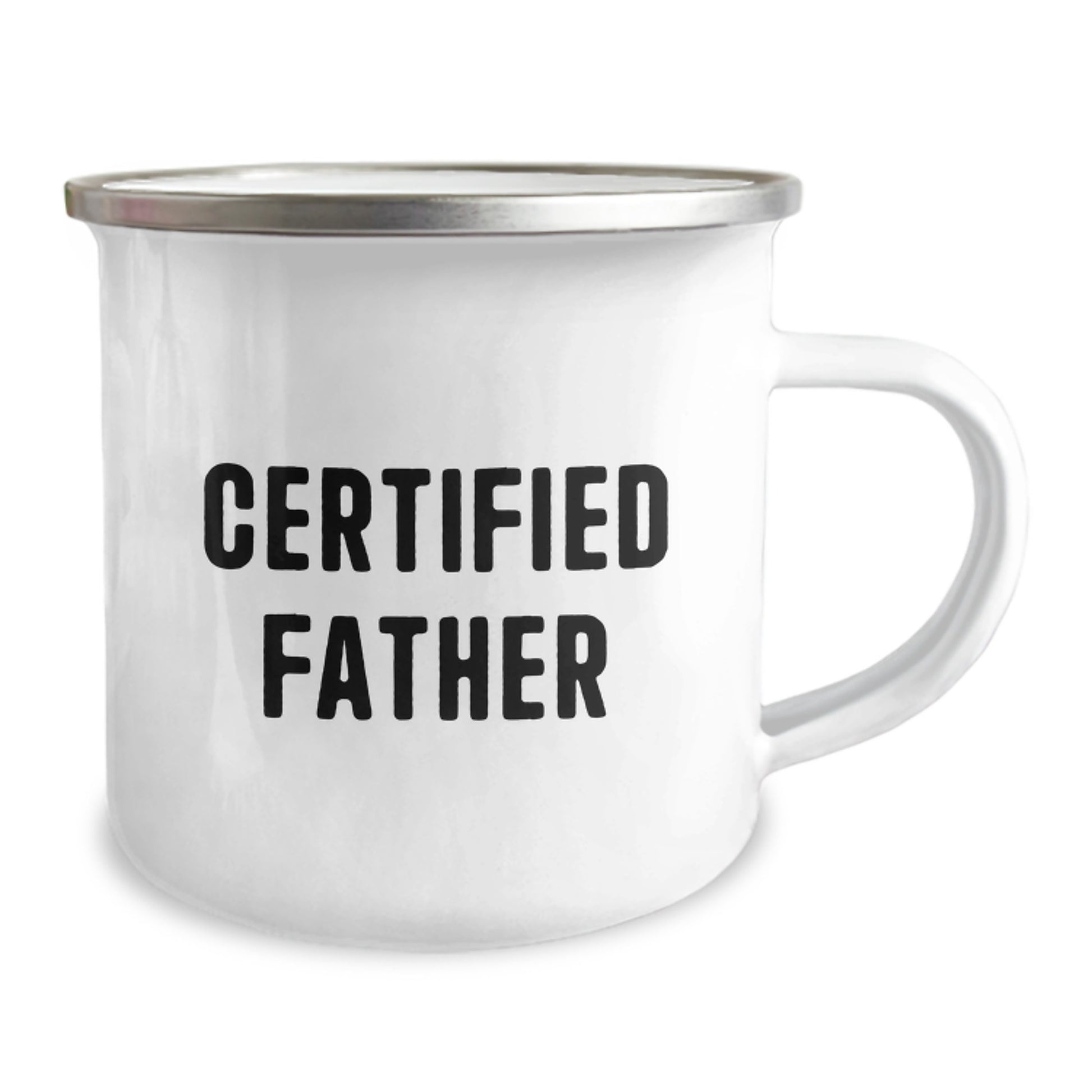 Funny Gifts for Father from Family - Certified Dad Camping Mug - Christmas Unique Presents - Image 2
