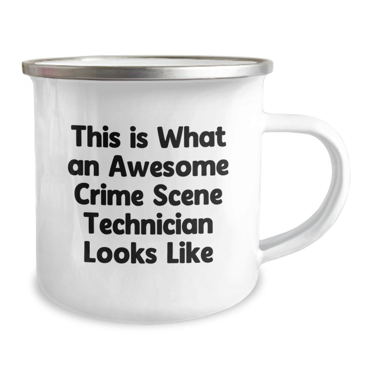 Funny Crime Scene Technician Gifts from Friends and Family - This Is What An Awesome Crime Scene Technician Looks Like - Valentine's Unique Camping Mugs for Crime Scene Technician Men and Women - Image 2