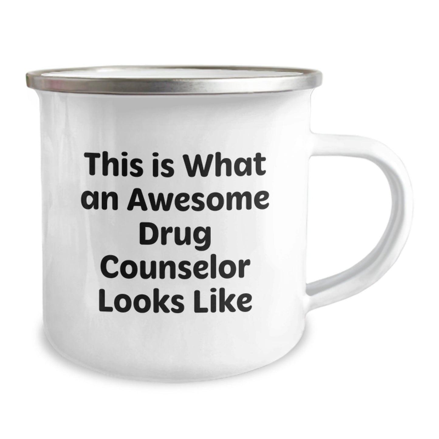Funny Drug Counselor Gifts, This Is What An Awesome Drug Counselor Looks Like - Valentine's Unique Gifts from Men to Friends, Camping Mug for Drug Counselor, Women, Coworkers - Image 2