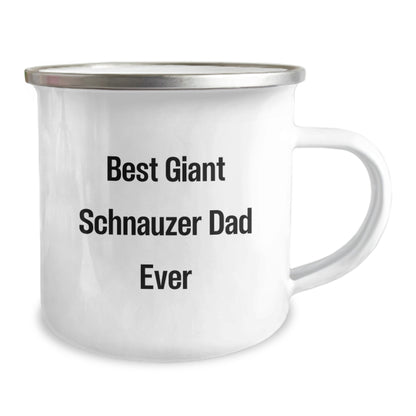 Giant Schnauzer Dog Gifts, Funny Quote, Camping Mug for Best Dad Ever, Graduation Unique Gifts from Men, Gifts for Giant Schnauzer Dog Lovers - Image 2