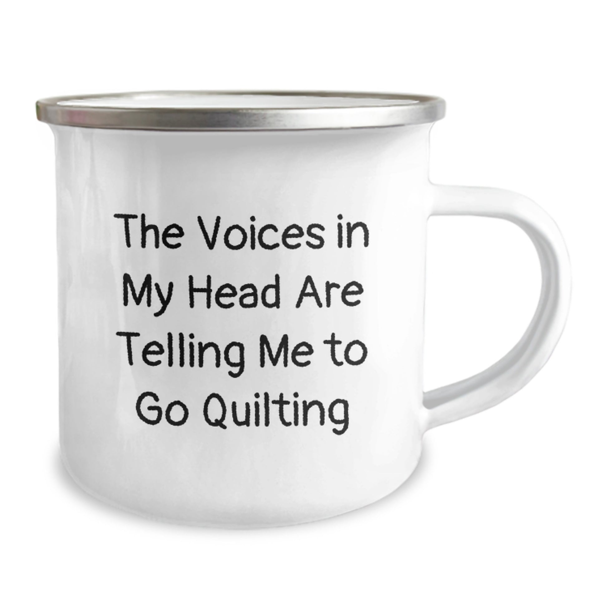 Quilting Gifts for Friends, Funny Quilting Camping Mug, Gifts from Family, Christmas Unique Mugs for Quilting Enthusiasts - Image 2