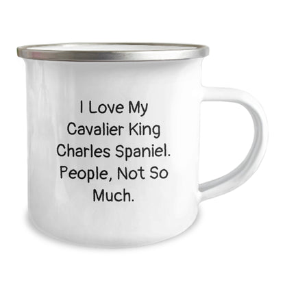 Cavalier King Charles Spaniel Dog Lover Gifts from Friends - Funny Christmas Mugs for Cavalier King Charles Spaniel Dog Owners - I Love My Cavalier King Charles Spaniel People Not So Much - Image 2
