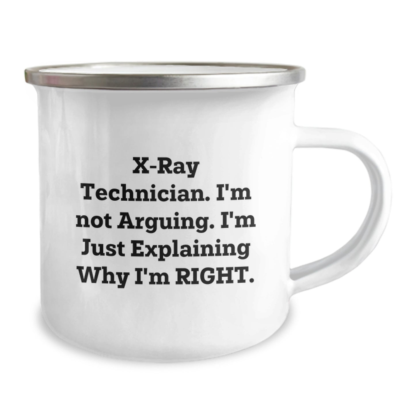 Funny X-Ray Technician Camping Mug Gifts from Friends and Family for Christmas Unique Presents - Image 2