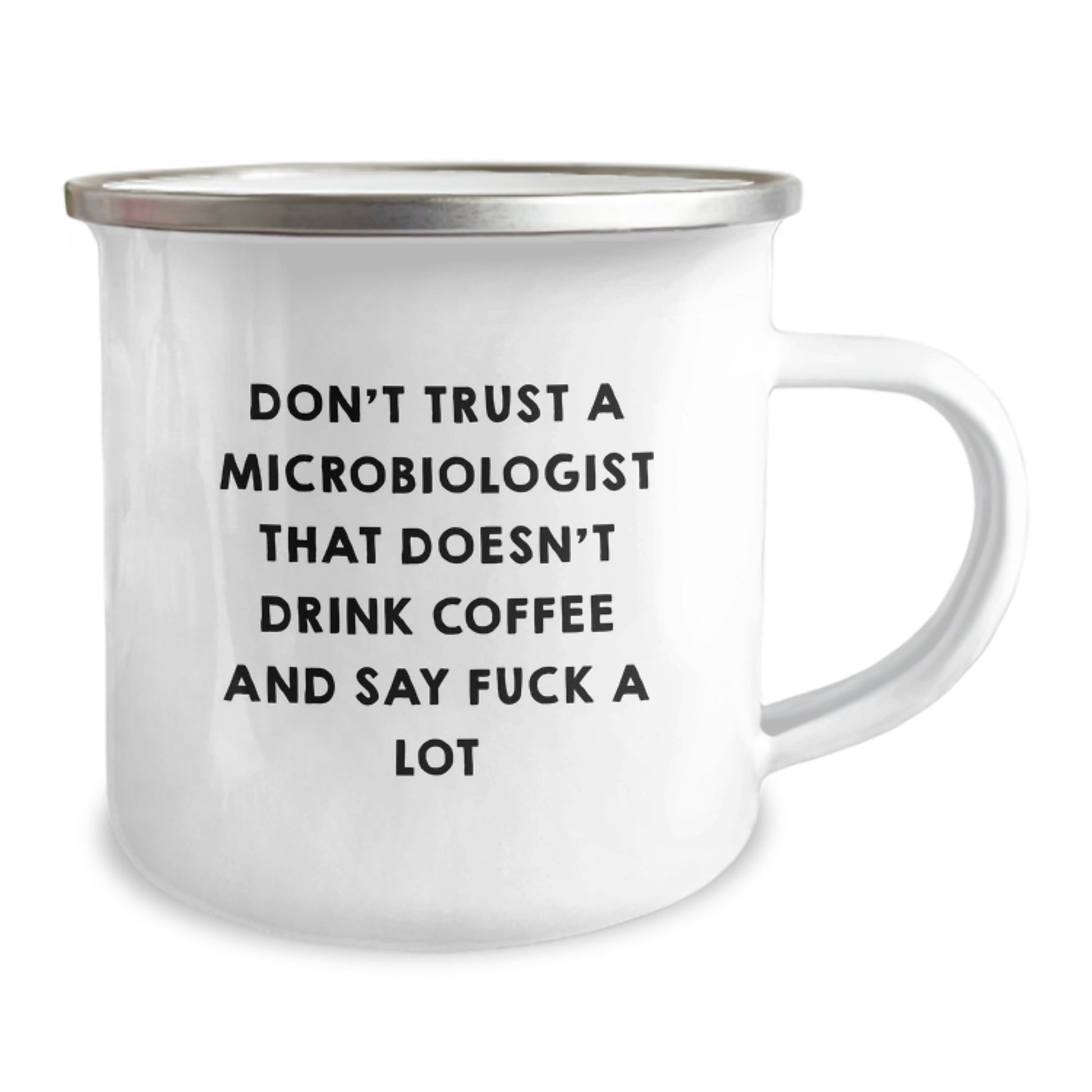 Funny Microbiologist Camping Mug Gifts from Friends to Microbiologist Men - Christmas Unique Mugs for Microbiologist Lovers - Image 2