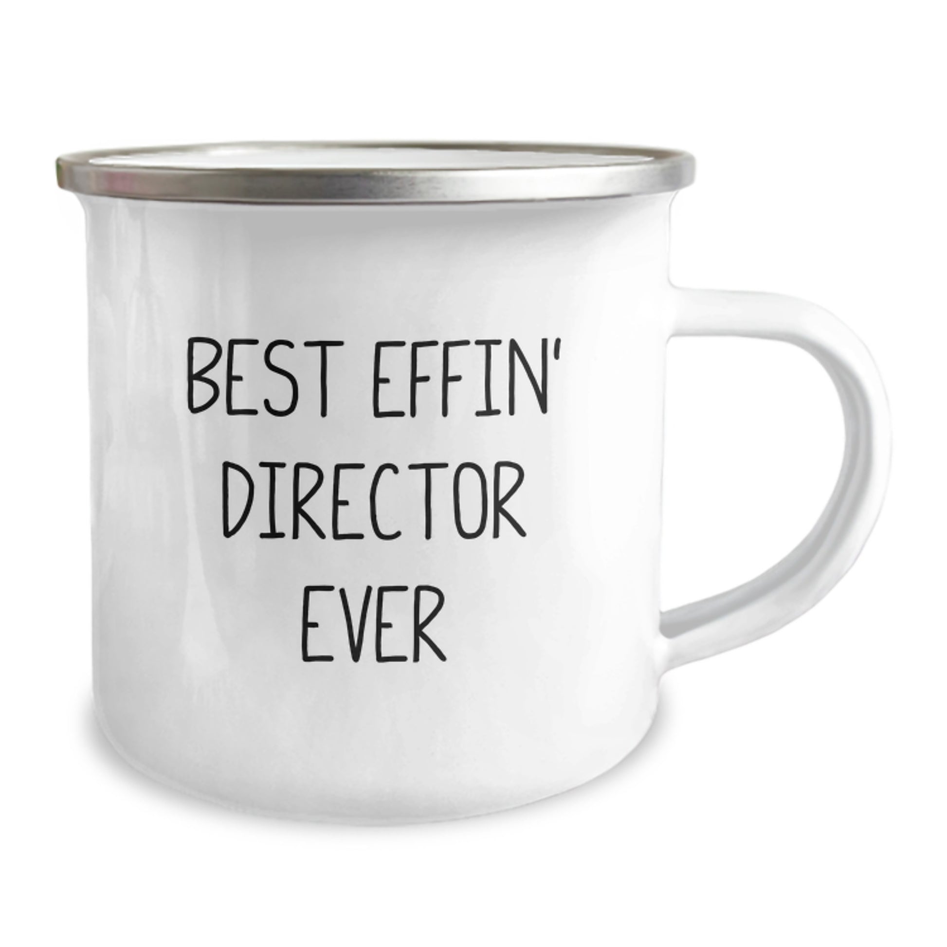 Funny Director Gifts from Men, Unique Christmas Unique Gifts for Directors, Best Effin' Director Ever Camping Mug - Image 2