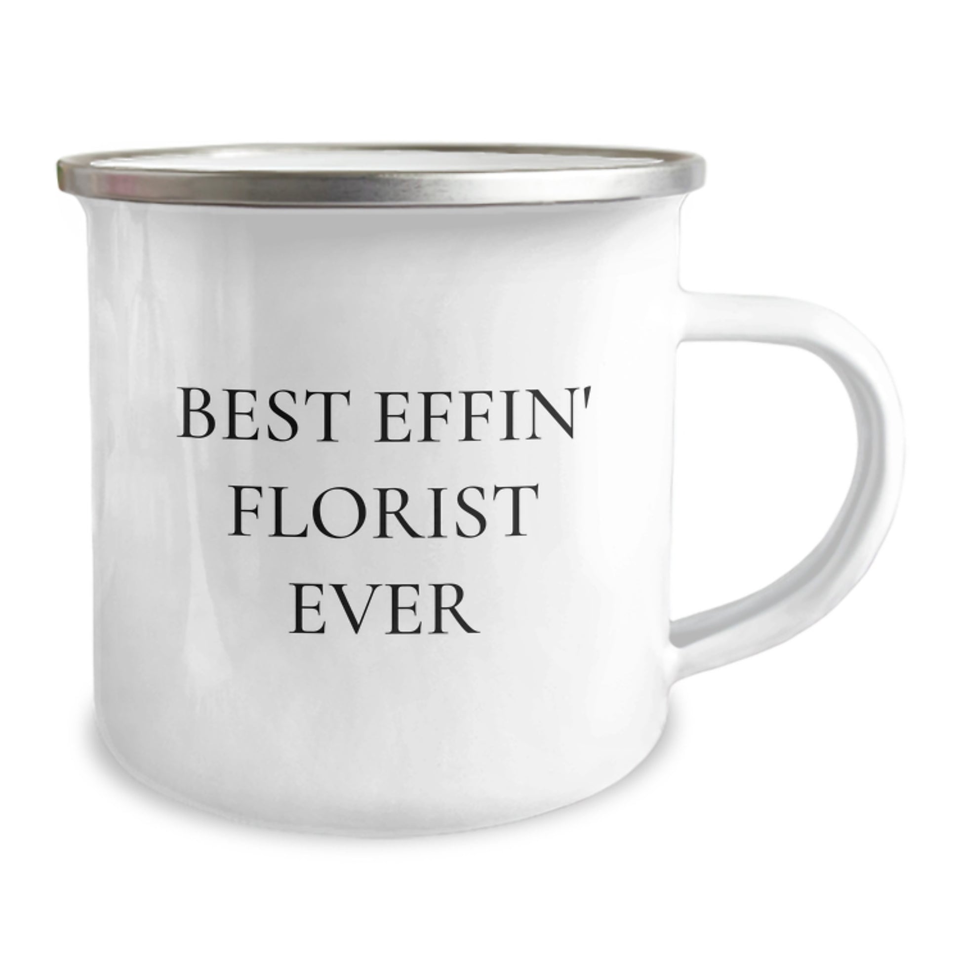 Funny Florist Gifts for Women, Best Effin' Florist Ever Camping Mug, Unique Christmas Unique Gifts from Friends - Image 2