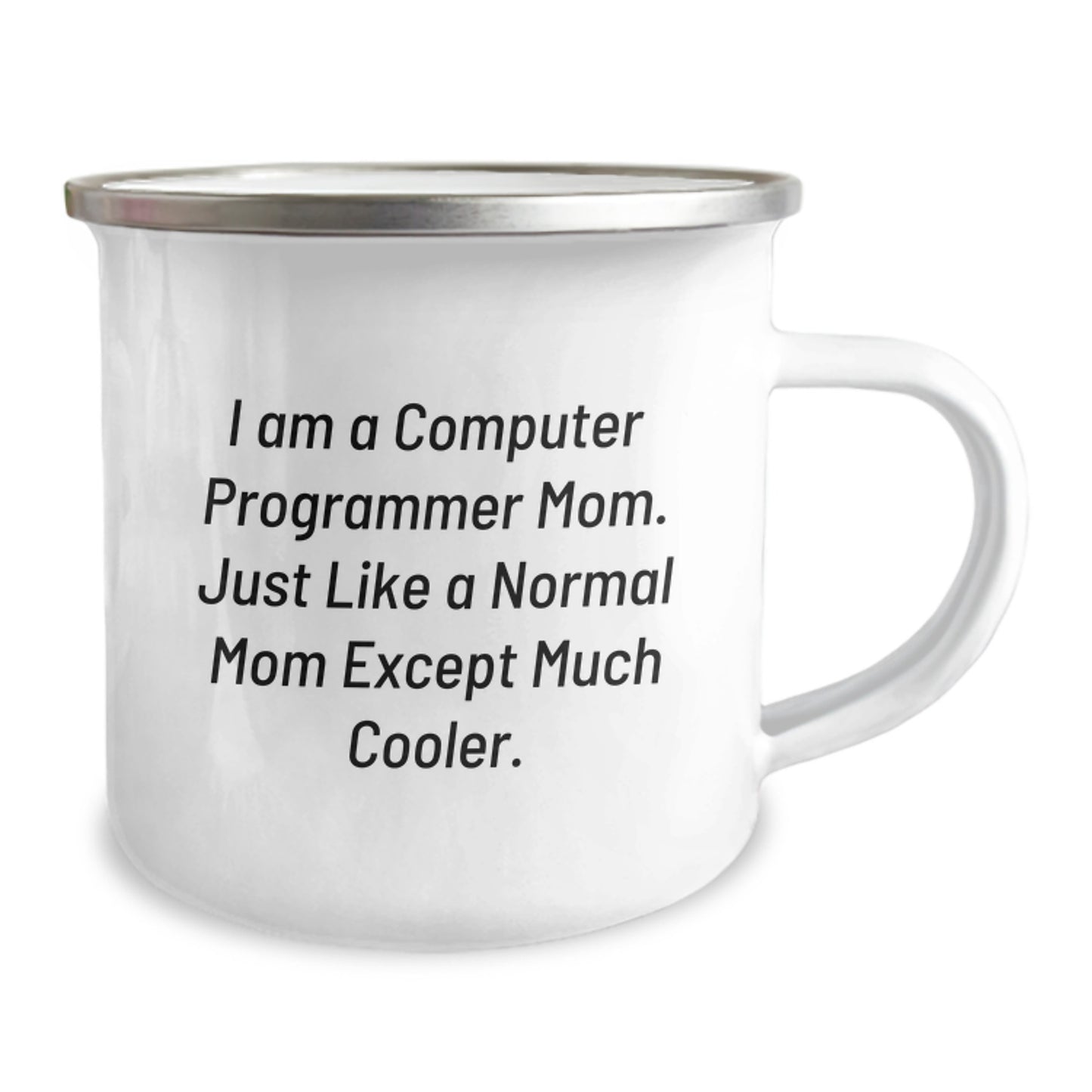 Computer Programmer Mom Gifts, Funny Camping Mug, Valentine's Unique Gifts for Men, Women, Friends, Coworkers, Family from Mom - Image 2