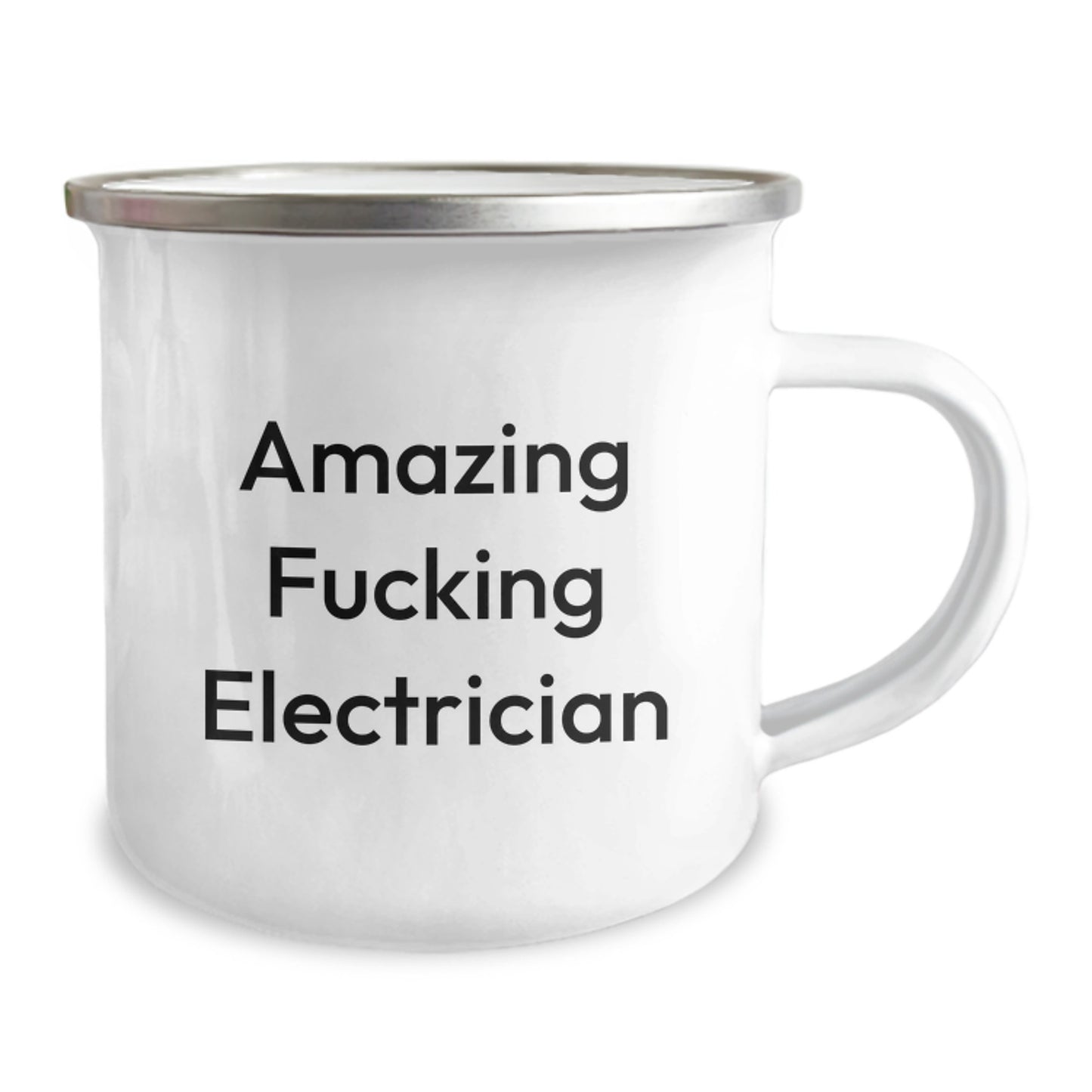 Gifts from Coworkers to Electrician Friends - Funny Electrician Camping Mug, Perfect for Christmas Unique Gifts - Image 2