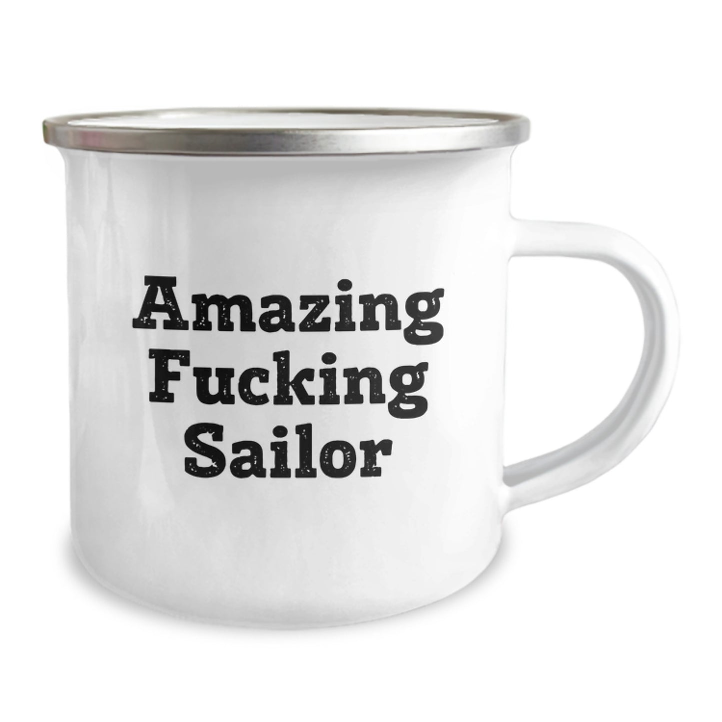 Funny Sailor Gifts, Awesome Camping Mug for Sailor Friends, Christmas Unique Gifts from Men to Sailor Guys - Amazing F--king Sailor Mugs - Image 2
