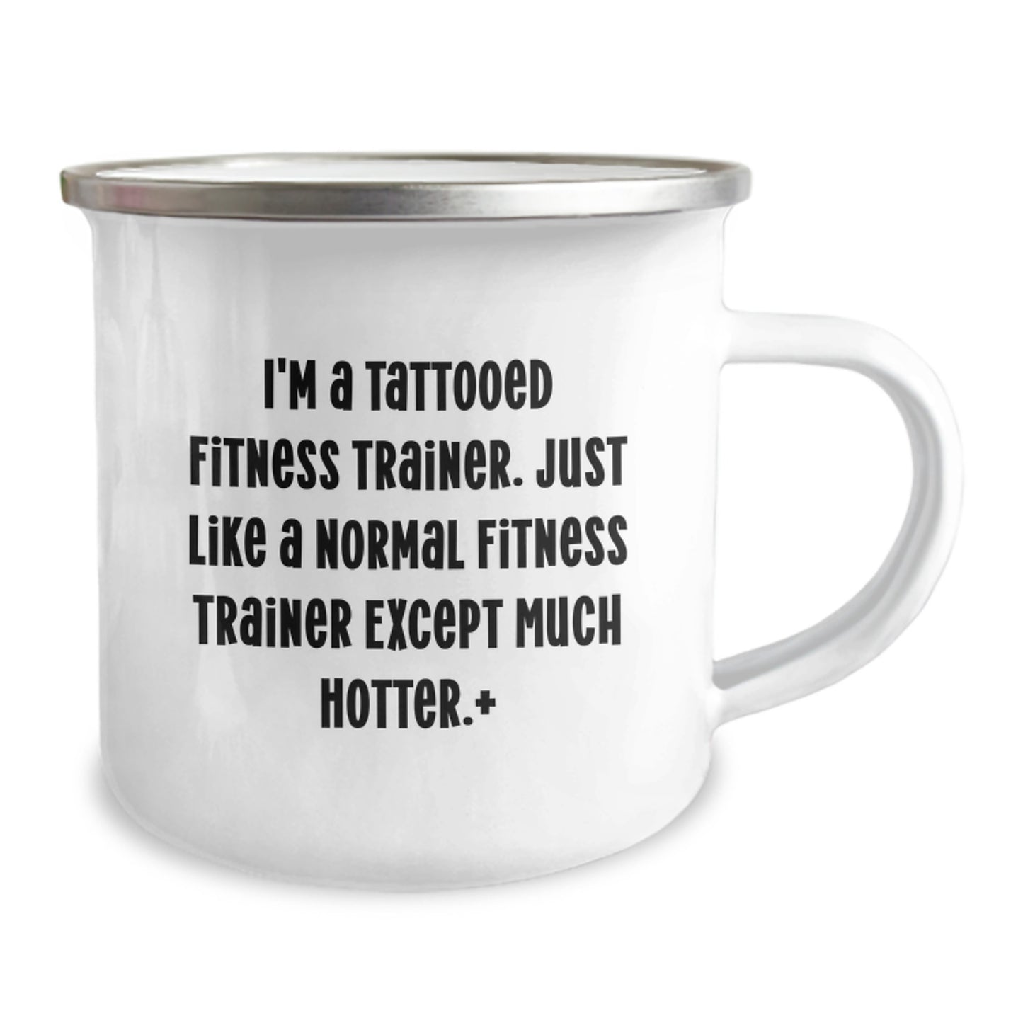 Funny Fitness Trainer Camping Mug Gifts from Men to Friends for Christmas Unique Presents - Image 2