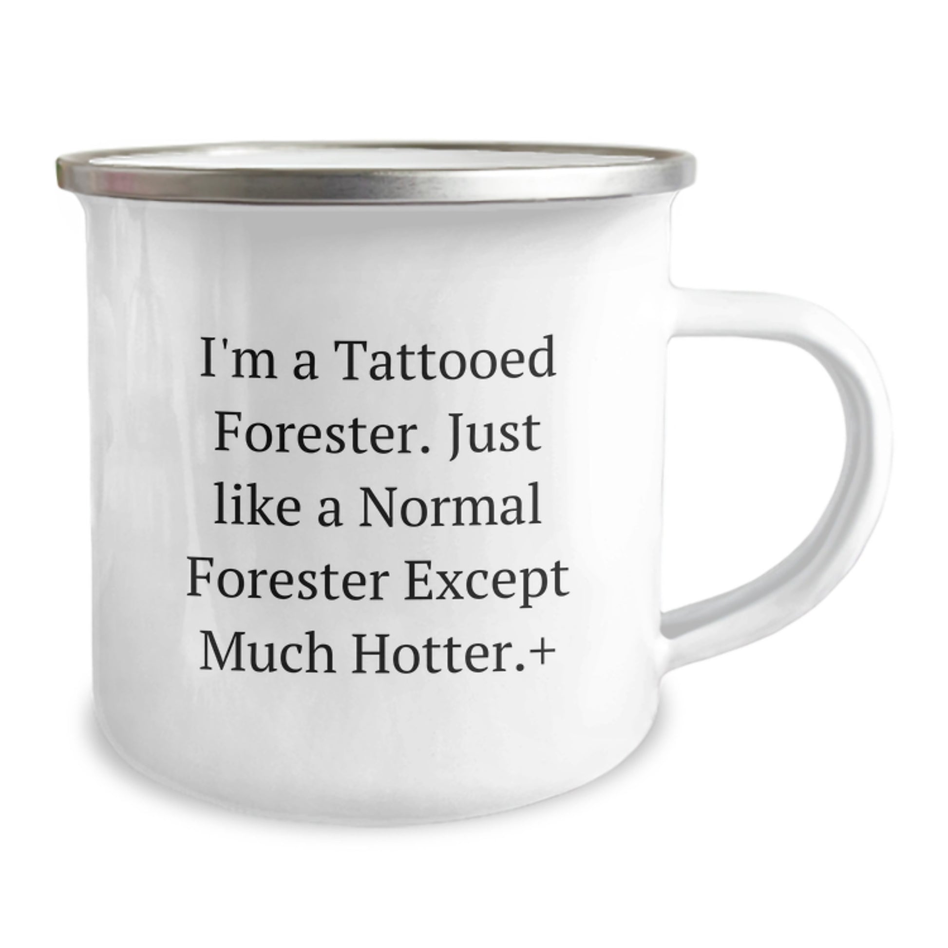 Funny Forester Gifts for Men - Tattooed Forester Christmas Unique Gifts, Gifts from Friends and Family to Foresters, Camping Mug for Forester Enthusiasts - Image 2