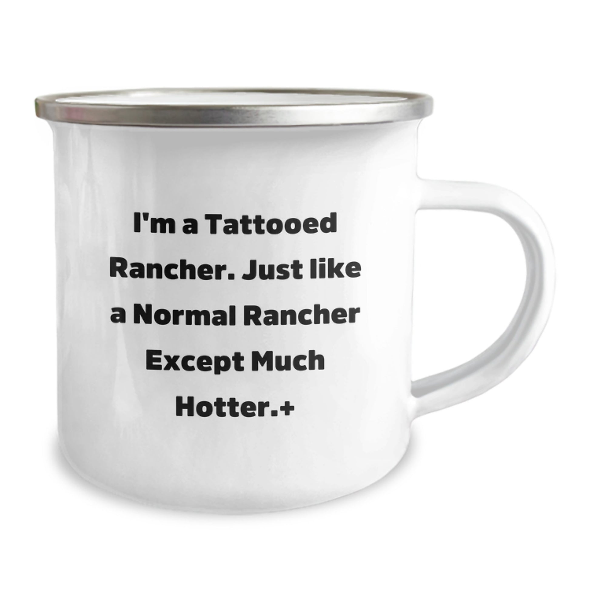 Tattoed Rancher Gifts from Friends and Family - Funny Rancher Camping Mug - Unique Christmas Unique Gifts for Men Ranchers - Image 2