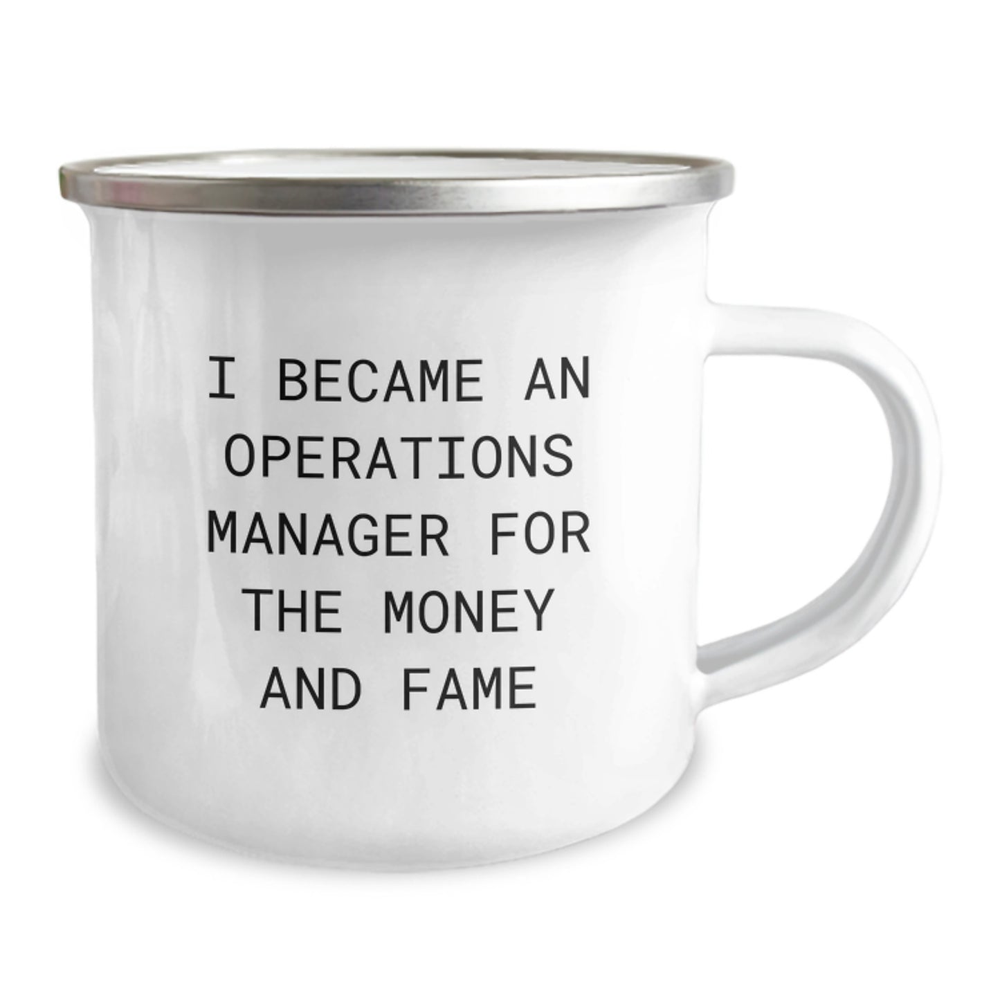 Unique Funny Operations Manager Gifts for Men, Operations Manager Camping Mug, I Became An Operations Manager, Funny Mug for Christmas, Gifts from Family to Operations Manager - Image 2