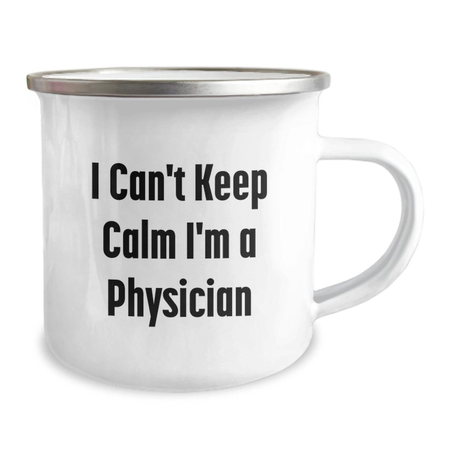 Funny Gifts for Physician Friends Men, I'm A Physician Camping Mug, Unique Christmas Memorable Presents from Family - Image 2