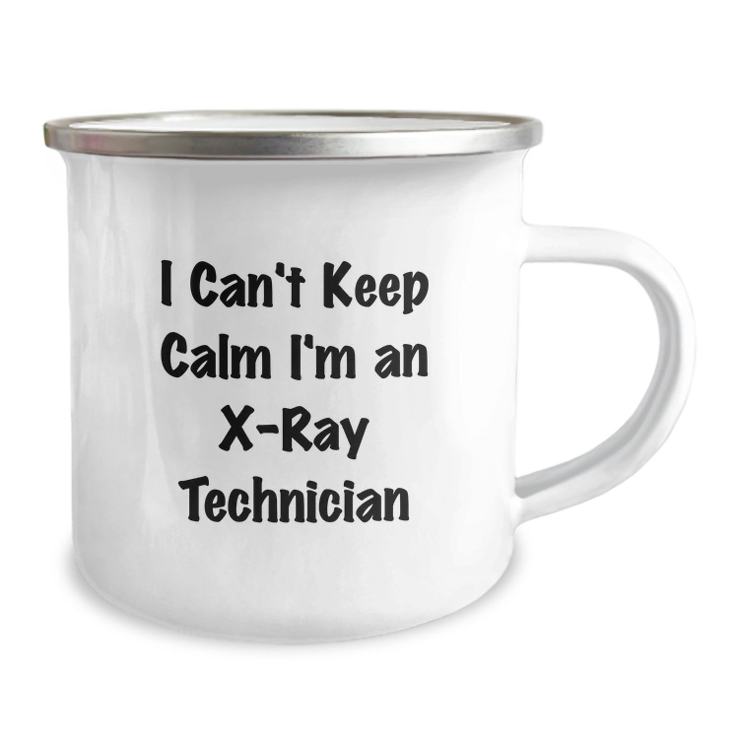 Funny X-Ray Technician Gifts from Friends for X-Ray Techs - I'm An X-ray Technician Camping Mug - Image 2